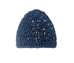 Tubi Women’s Silk Mesh Hair Net – Hand-Crocheted Cap for Sleeping, Salon, Braids Breathable Turban, Non-Slip Beanie