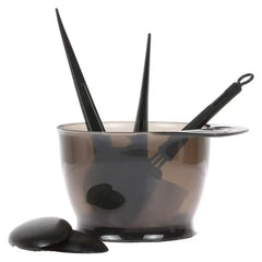 Tubi 5Pcs Professional Hair Coloring Dyeing Brush Comb Ear Cover Mixing Bowl Tool Kit
