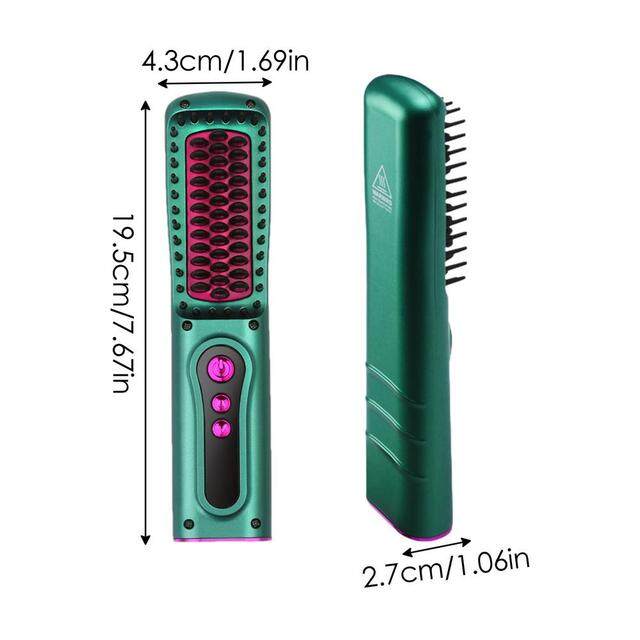 Electric Hot Comb Multifunctional Straight Hair Straightener Comb