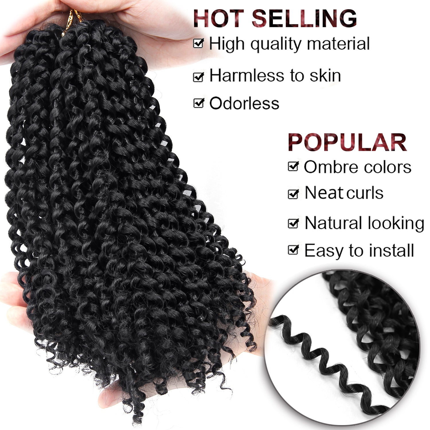 African Hair Extension Crochet