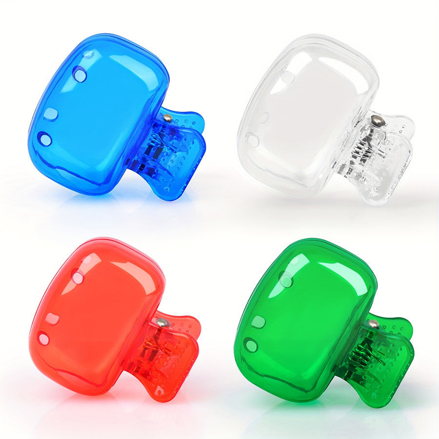 Toothbrush Storage Clip Travel Essential Protective Cap Of Toothbrush Portable Toothbrush Box