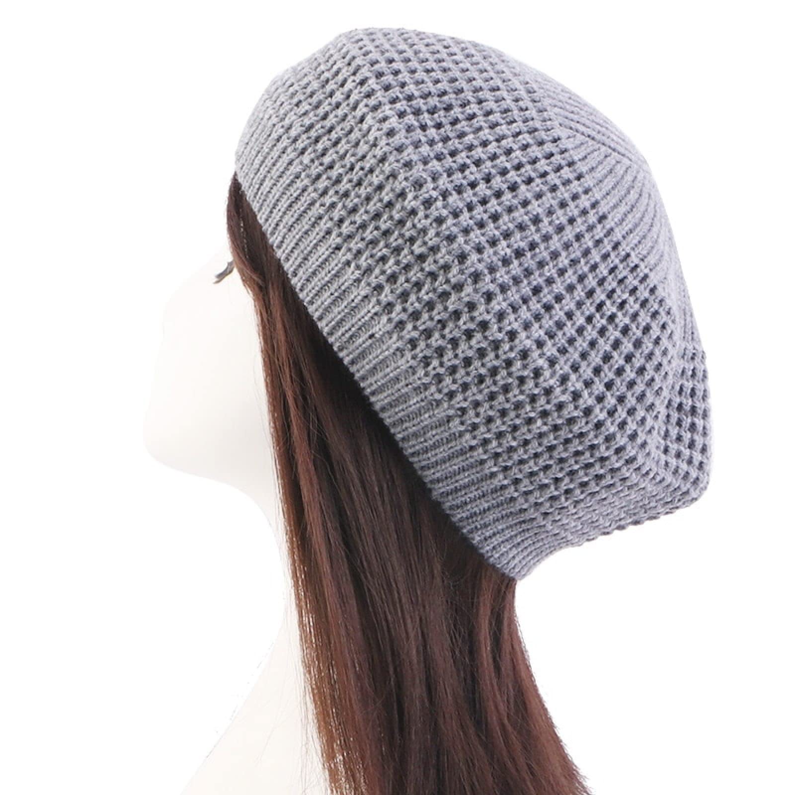 8813 Beret Hats For Women Vintage Women\'s Knit Beret Cap Winter Hat Casual Knit Beret Original Vintage Hats for Women for sale | eBay main image 3