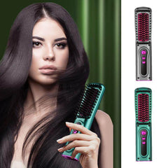 Electric Hot Comb Multifunctional Straight Hair Straightener Comb