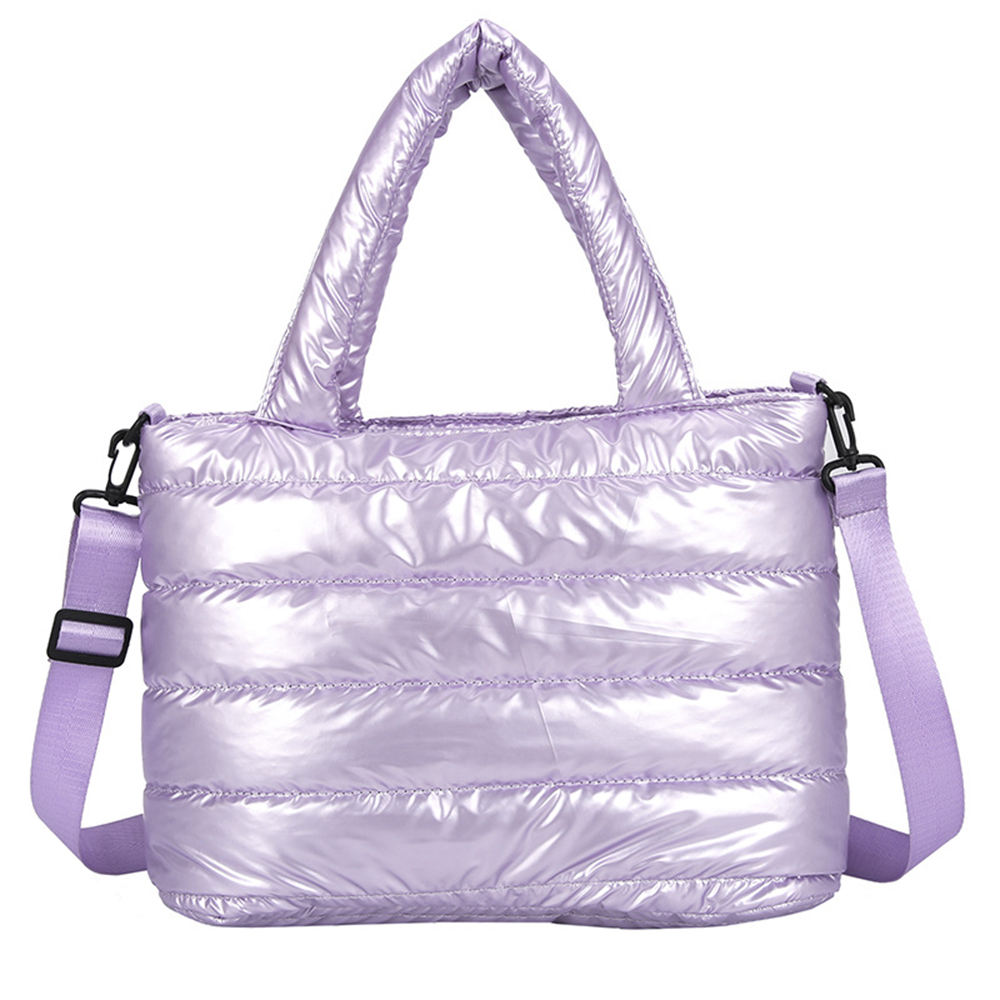Tubi Quilted Puffer Tote Bag for Women – Large Capacity Waterproof Shoulder Bag, Stylish Padded Handbag for Work, Travel & Shopping