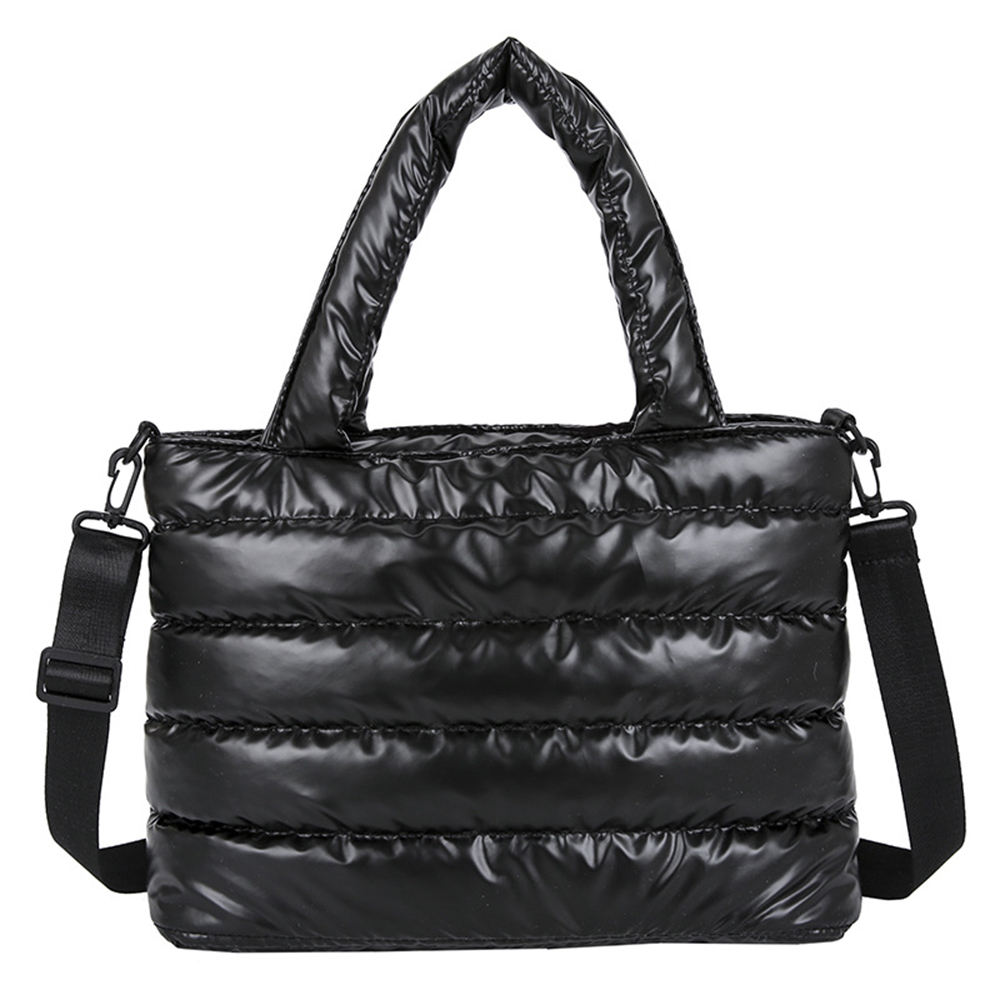 Tubi Quilted Puffer Tote Bag for Women – Large Capacity Waterproof Shoulder Bag, Stylish Padded Handbag for Work, Travel & Shopping