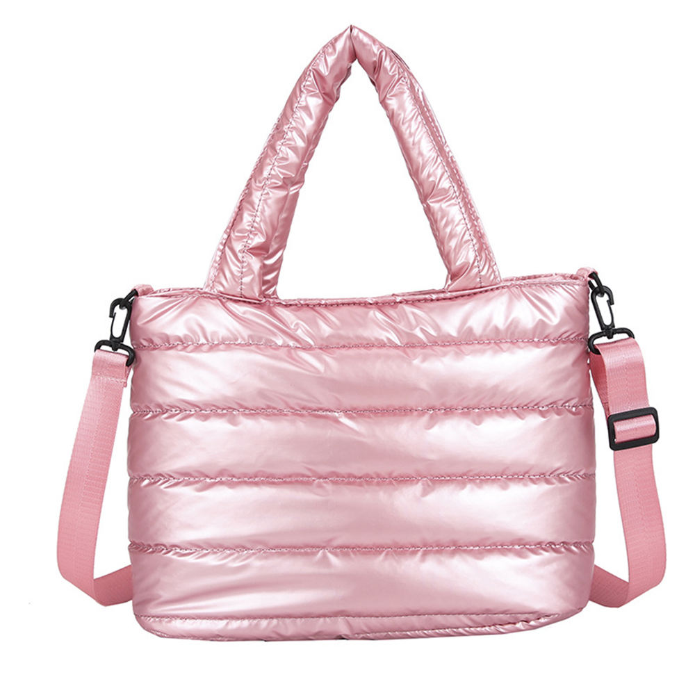 Tubi Quilted Puffer Tote Bag for Women – Large Capacity Waterproof Shoulder Bag, Stylish Padded Handbag for Work, Travel & Shopping