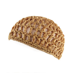 TubiSilk™  1pc Mesh Sleep Bonnet – Breathable Crochet Hair Net Cap for Women; Nighttime Hair Protection