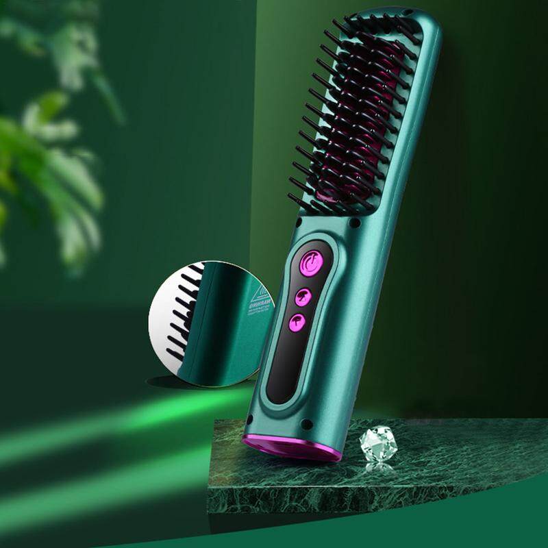 Electric Hot Comb Multifunctional Straight Hair Straightener Comb